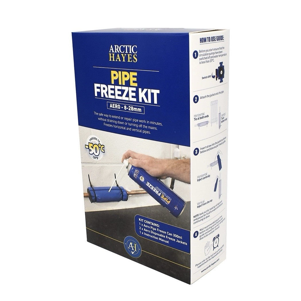Pipe Freeze Kit 300ml Arctic Hayes  AERO-8-28MM