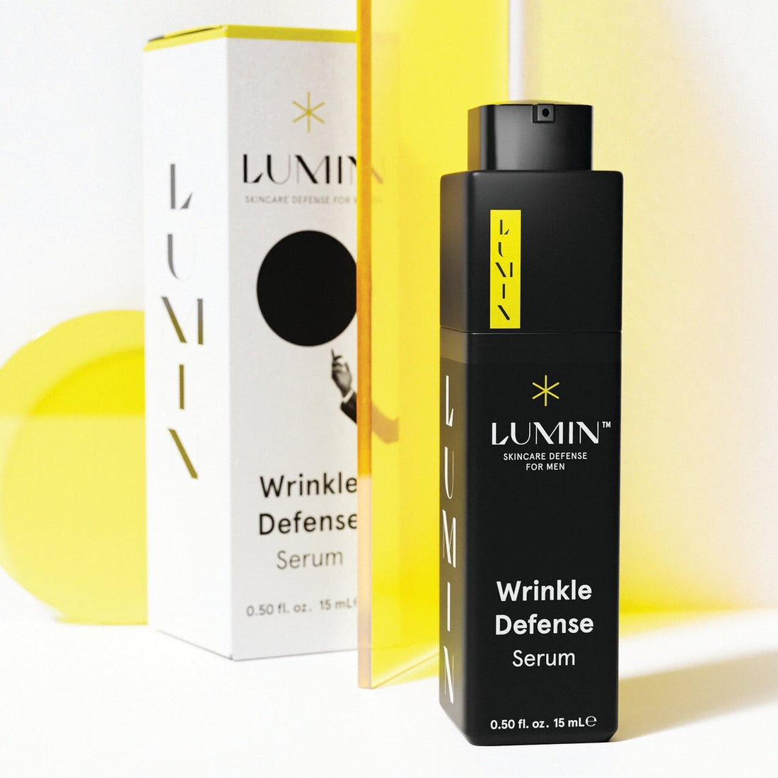 Lumin Men’s Anti-Wrinkle Defense Serum All Skin Types Treatment 15ml