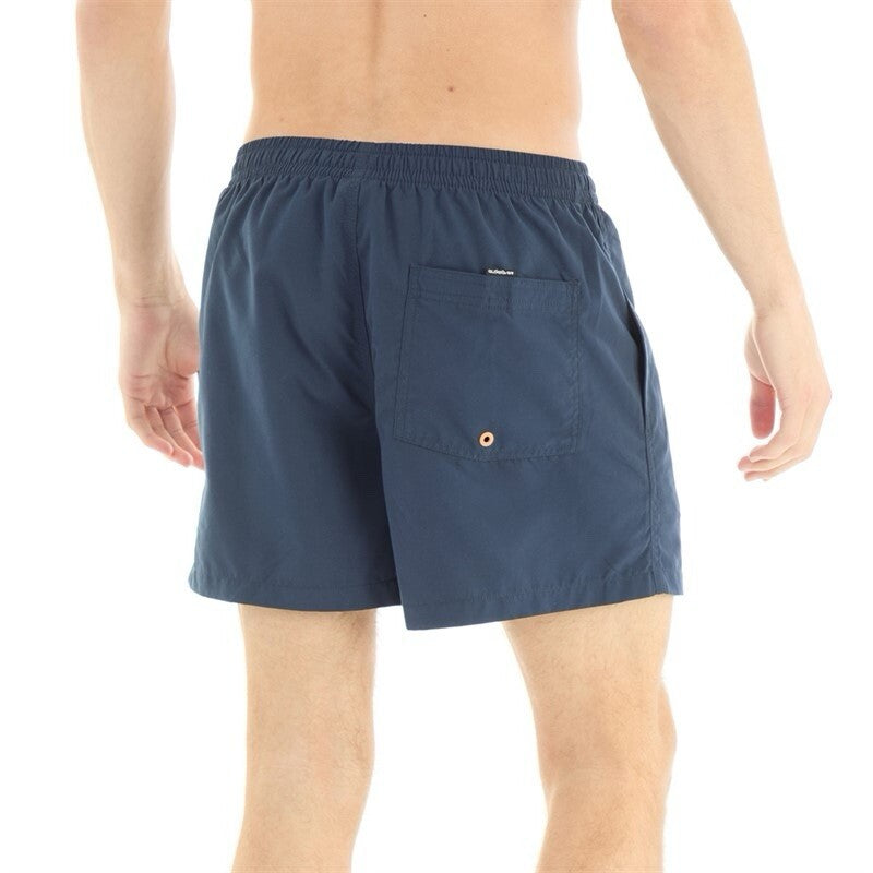 Quiksilver Men’s Behind Waves Navy Swim Beach Shorts - Size Small