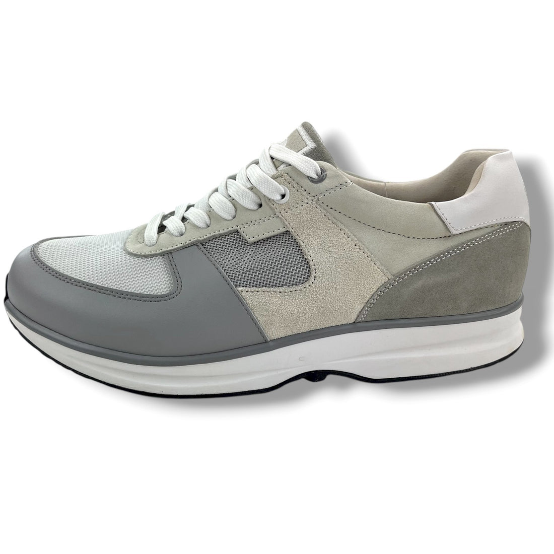 Gaitline Unisex Grey Arch Support Orthopedic Walking Shoes