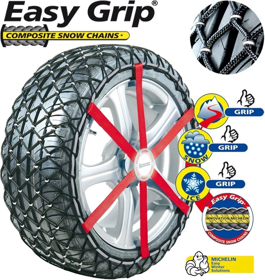 Michelin 7904 Easy Grip Snow Chains H12