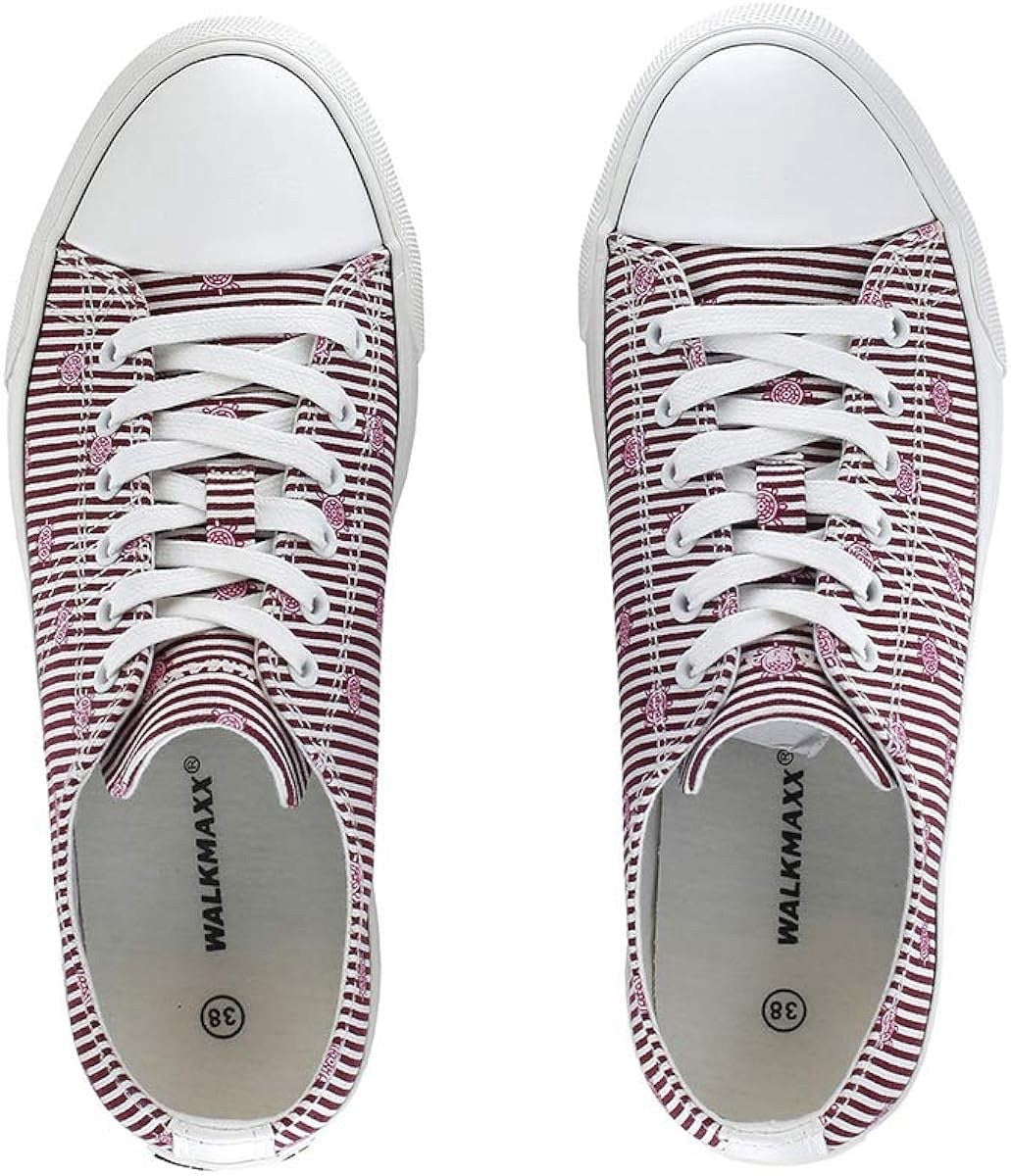 JML Walkmaxx Trend Leisure Shoes Trainers Womens - Stripe White - UK 3.5