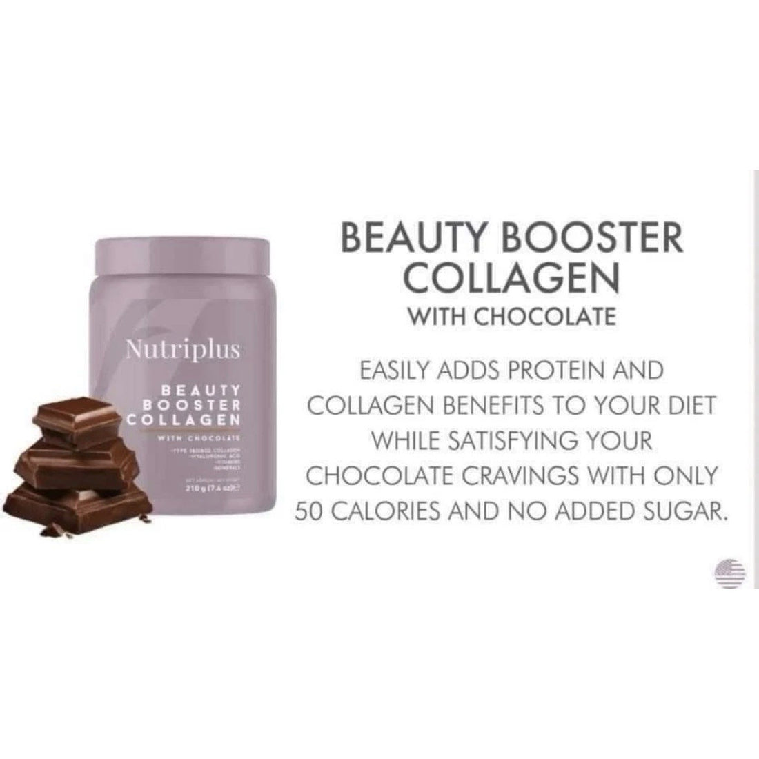 Farmasi Nutriplus Chocolate Beauty Booster Collagen Powder