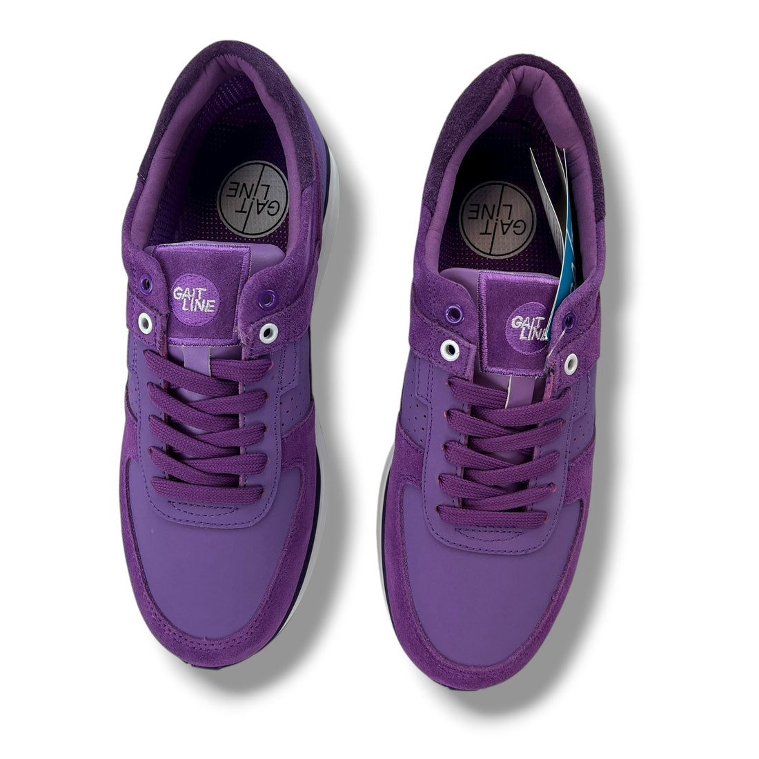 Gaitline Unisex Mens Womens Purple Arch Support Orthopedic Walking Shoe Trainers