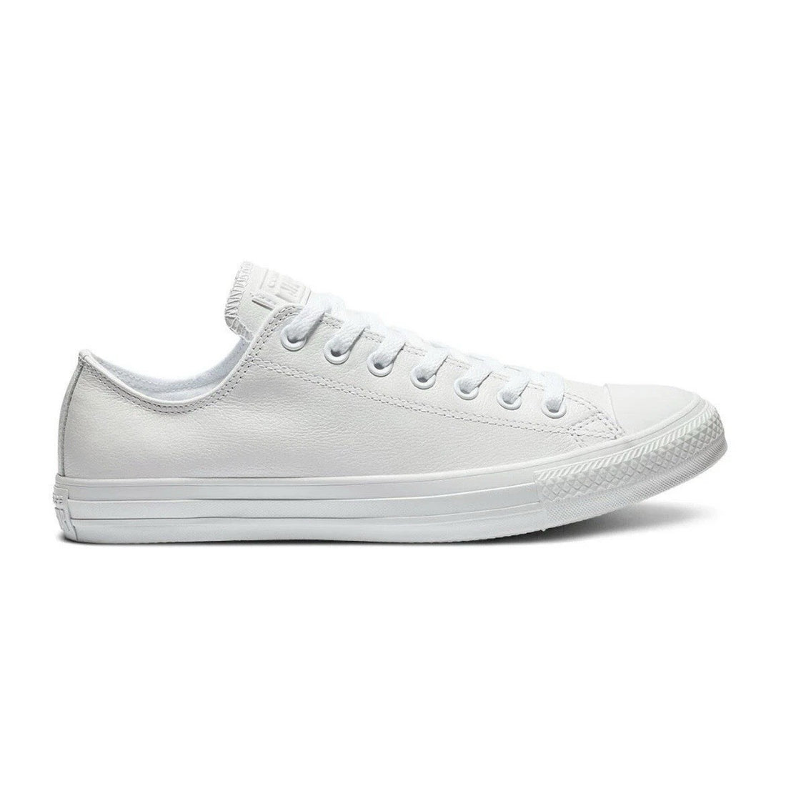 Converse Chuck Taylor All Star Mono Leather White Trainers - UK 12 Mens 136823C