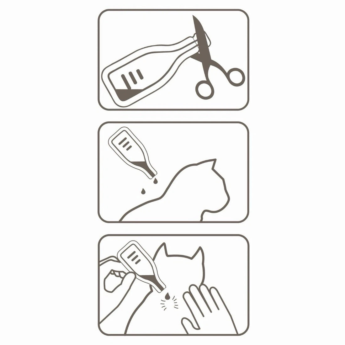 Beapharr Cat Fiprotec Flea Tick Lice Treatment Spot On 4 Pipettes