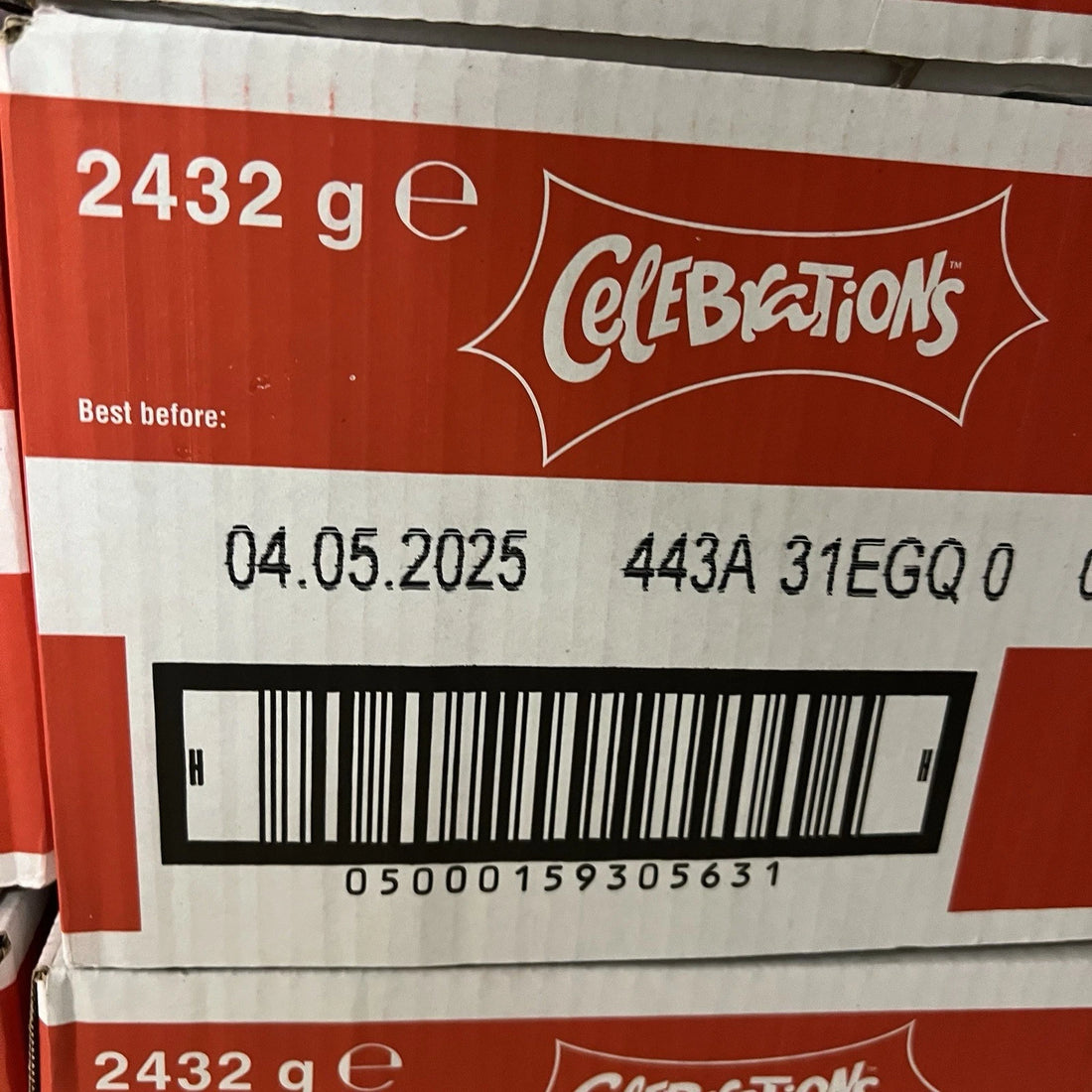 Celebrations Milk Chocolates Gift Bulk Box - 2.4kg - Expired 04.05.25