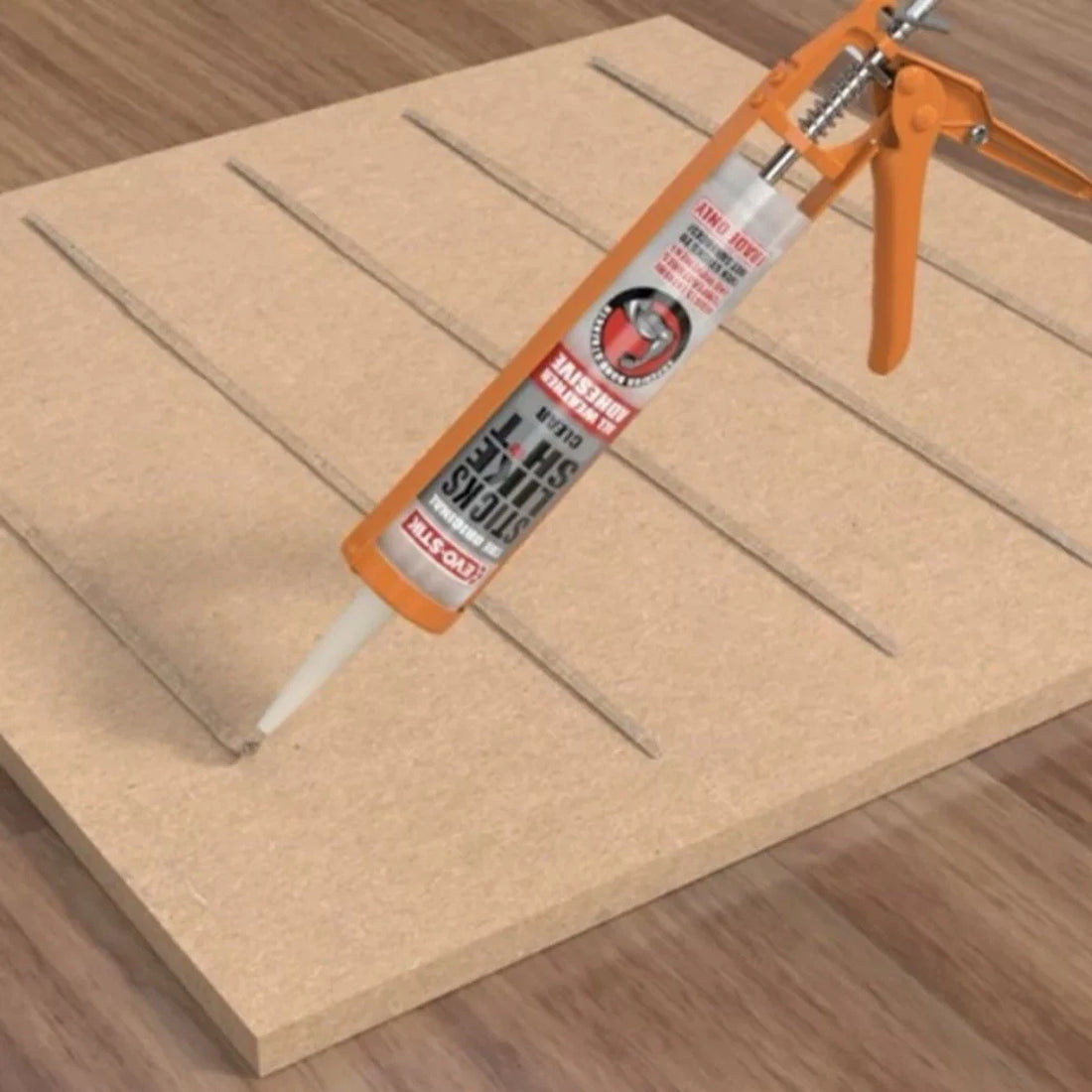 Evo-Stik Sticks Like Sh*t All Weather Polymer Adhesive Sealant CLEAR 290ml